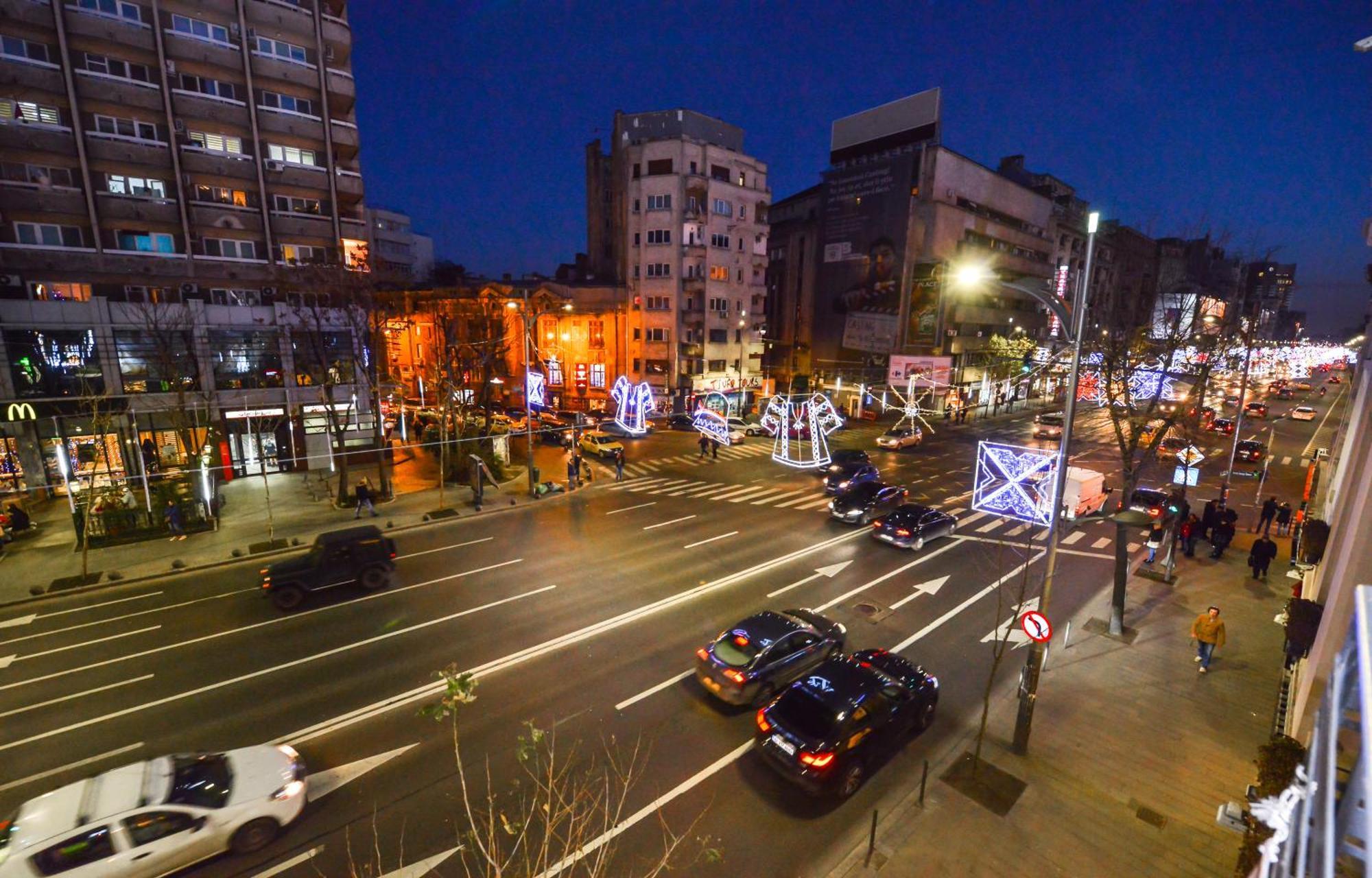 Downtown By Grand Accommodation Bukarest Exteriör bild